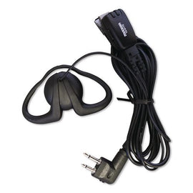 Monaural Earhook Headset With D Ring Earpiece