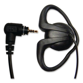 Monaural Earhook Headset With D Ring Earpiece