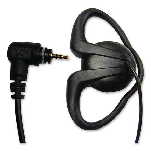Monaural Earhook Headset With D Ring Earpiece