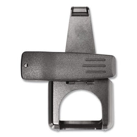 Belt Clip Holster, 1.5 X 0.5 X 2, Plastic, Black