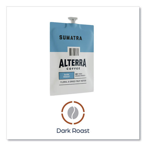 Alterra Sumatra Coffee Freshpack, 100/carton