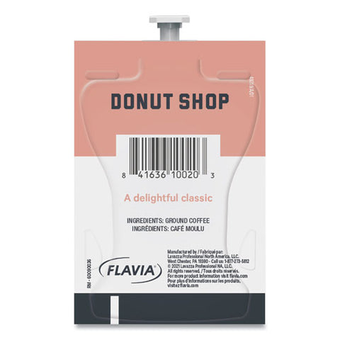 Alterra Donut Shop Coffee Freshpack, Donut Shop, 0.28 Oz Pouch, 100/carton