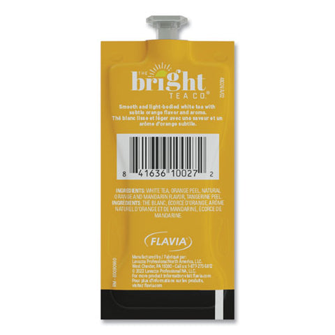 The Bright Tea Co. White With Orange Tea Freshpack, White With Orange, 0.05 Oz Pouch, 100/carton