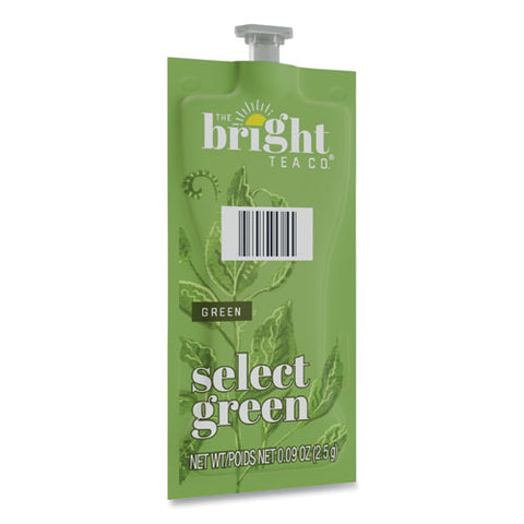 The Bright Tea Co. Select Green Tea Freshpack, Select Green, 0.09 Oz Pouch, 100/carton