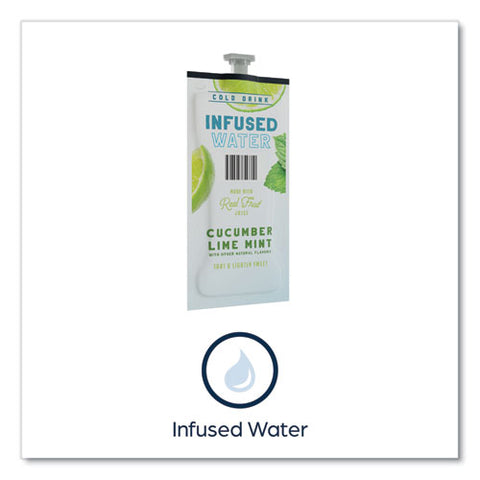 Cucumber Lime Mint Infused Water Freshpack, Cucumber Lime Mint, 0.08 Pouch, 100/carton