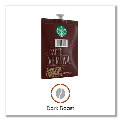 Starbucks Caffe Verona Coffee Freshpack, Caffe Verona, 0.32 Oz Pouch, 76/carton