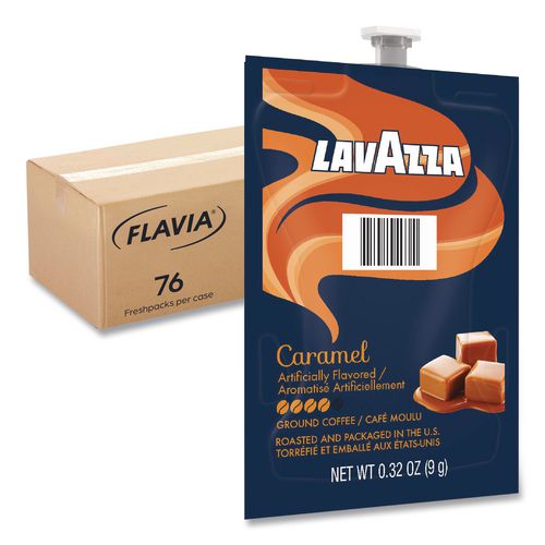 Lavazza Carmel Coffee Freshpack, 76/carton