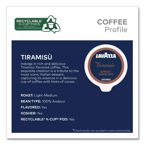 Tiramisu Coffee K-cup, 22/box