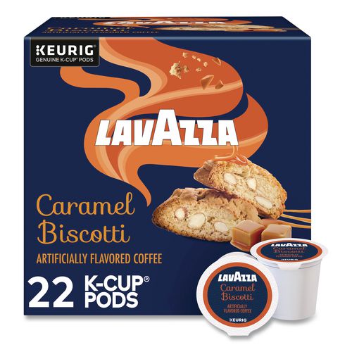 Caramel Biscotti Coffee K-cup, 22/box
