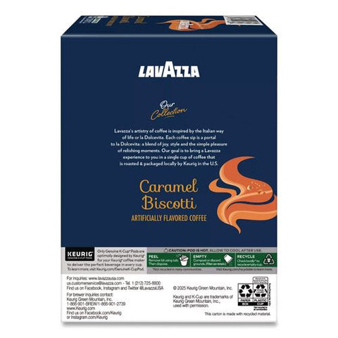 Caramel Biscotti Coffee K-cup, 22/box