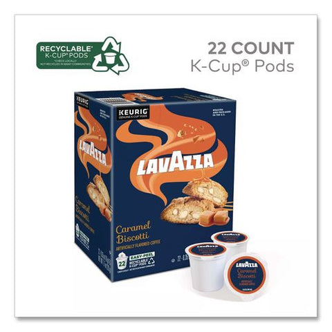 Caramel Biscotti Coffee K-cup, 22/box