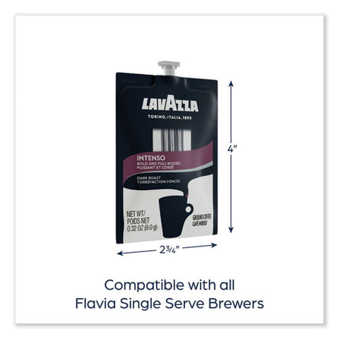 Flavia Coffee Freshpacks, Intenso Dark Roast, 0.32 Oz, 85/carton