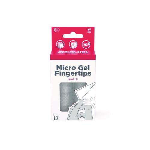Micro-gel Fingertips, Size 11, Small, Clear, 12/pack