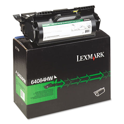 64084hw High-yield Toner, 21,000 Page-yield, Black