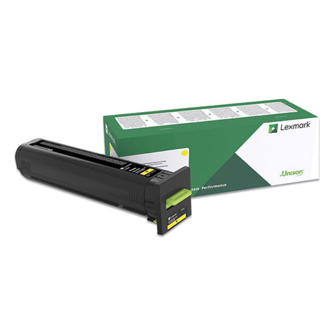 82k0hyg Return Program High-yield Toner, 17,000 Page-yield, Yellow