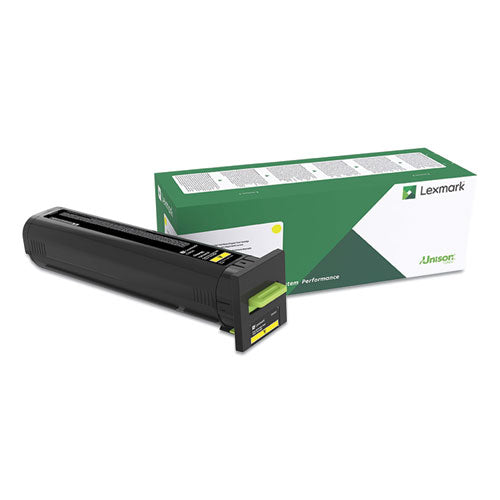 82k0xyg Return Program Extra High-yield Toner, 22,000 Page-yield, Yellow