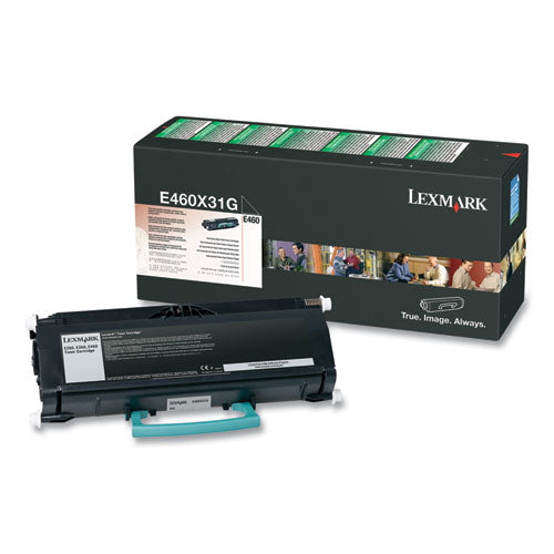 E460x31g Extra High-yield Toner, 15,000 Page-yield, Black