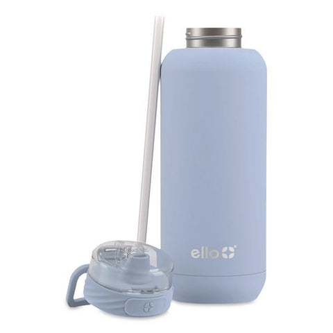 Cooper Stainless Steel Vacuum Insulated Water Bottle, 32 Oz, Halogen Blue