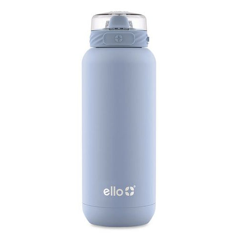 Cooper Stainless Steel Vacuum Insulated Water Bottle, 32 Oz, Halogen Blue
