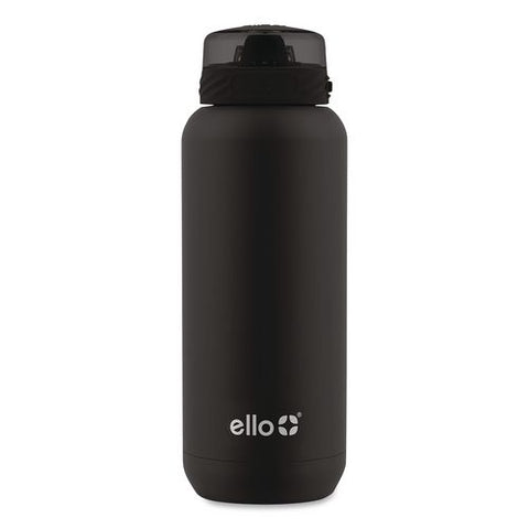 Cooper Stainless Steel Vacuum Insulated Water Bottle, 32 Oz, Black