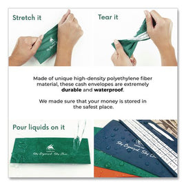 Budgeting Envelope System, 6.7 X 3.3, Assorted Colors