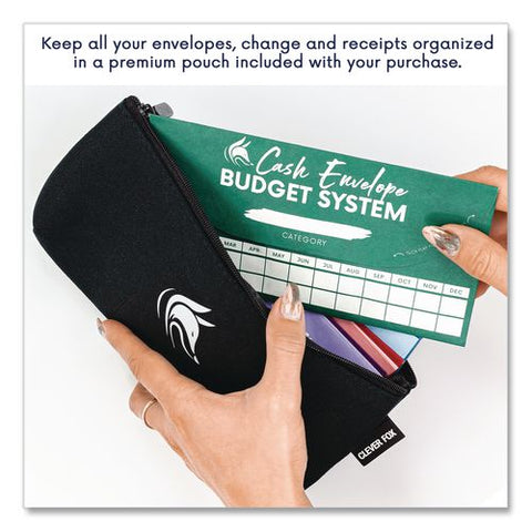 Budgeting Envelope System, 6.7 X 3.3, Assorted Colors