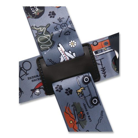 Polyester Luggage Strap, 75", Multicolor
