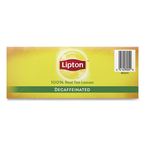 Tea Bags, Decaffeinated, 72/box