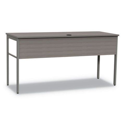 Urban Series Desk Workstation, 59" X 23.75" X 29.5", Ash