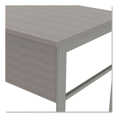 Urban Series Desk Workstation, 59" X 23.75" X 29.5", Ash