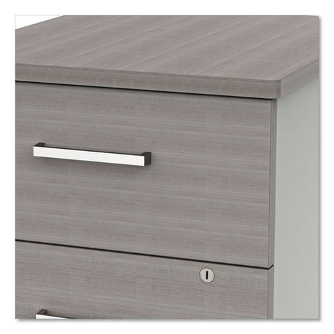 Urban Mobile File Pedestal, Left Or Right, 2-drawers: Box/file, Legal/a4, Ash, 16" X 15.25" X 23.75"