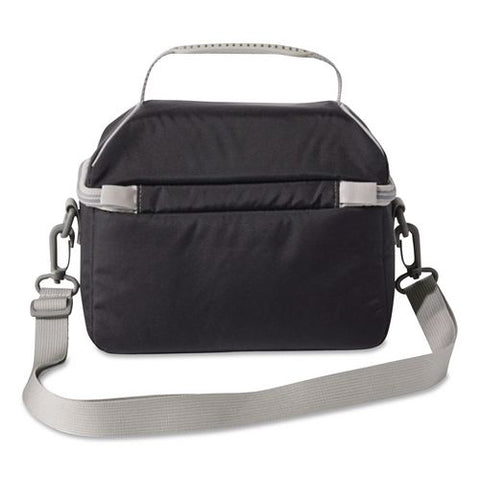 Flip-top Insulated Lunch Box, 9 X 5 X 7, Black