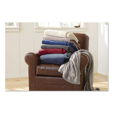 Wicked Plush Throw, 50 X 60, Cadet Blue