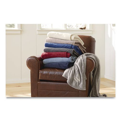Wicket Plush Throw, 50 X 60, Mountain Red
