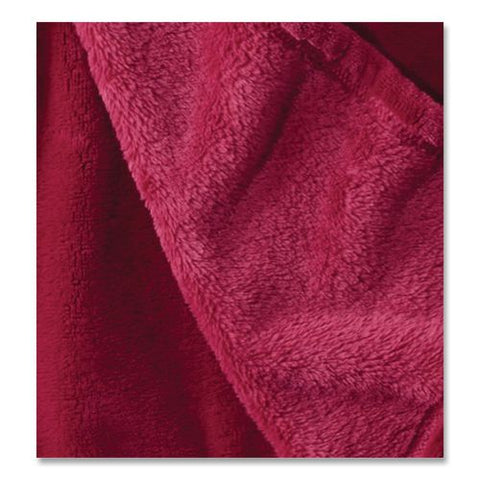 Wicket Plush Throw, 50 X 60, Mountain Red