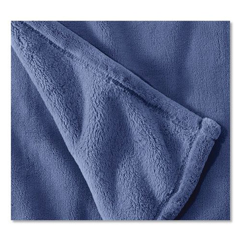 Wicked Plush Throw, 50 X 60, Bayside Bue Heather