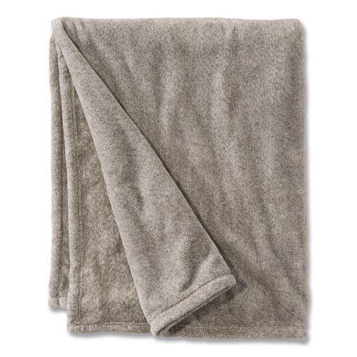 Wicked Plush Throw, 50 X 60, Charcoal Gray Heather