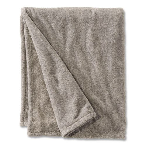 Wicked Plush Throw, 50 X 60, Charcoal Gray Heather