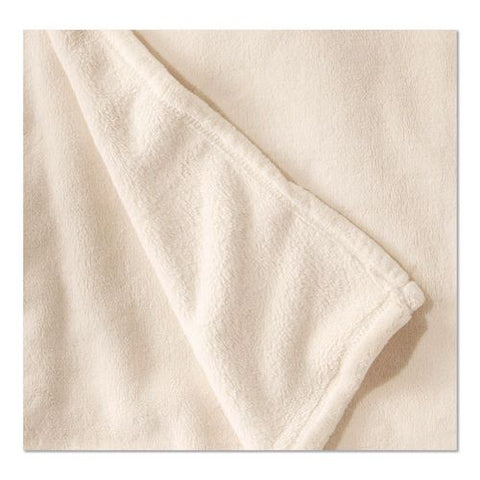 Wicked Plush Throw, 60 X 80, Antique White