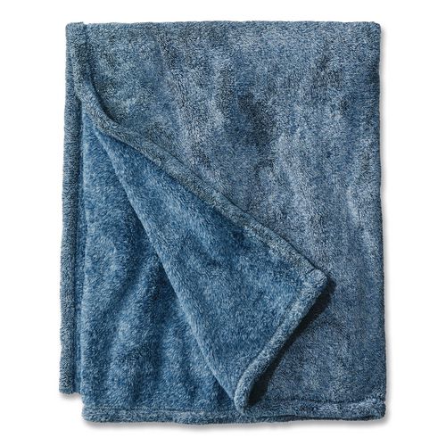 Wicked Plush Throw, 60 X 80, Bayside Blue Heather