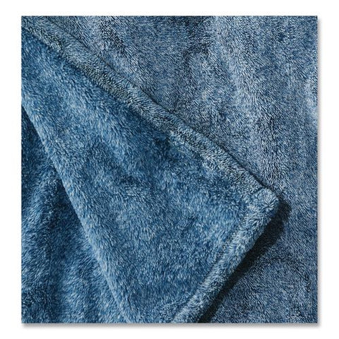 Wicked Plush Throw, 60 X 80, Bayside Blue Heather