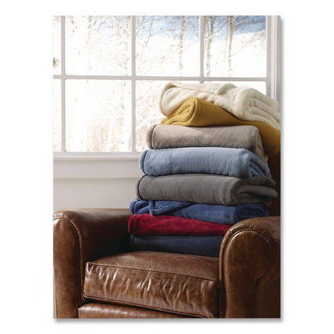 Wicked Plush Throw, 60 X 80, Charcoal Gray Heather