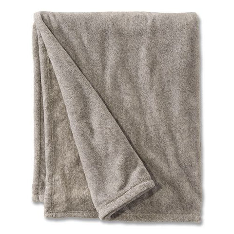 Wicked Plush Throw, 60 X 80, Charcoal Gray Heather
