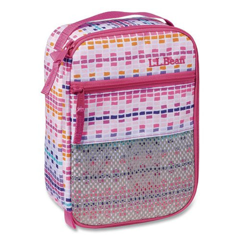 Insulated Lunch Bag, 7 X 3.75 X 9.5, Hibiscus Dash