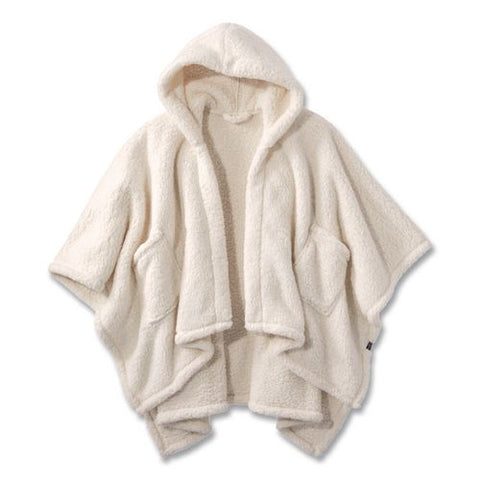Cozy Sherpa Wearable Throw, 58 X 60, Cream