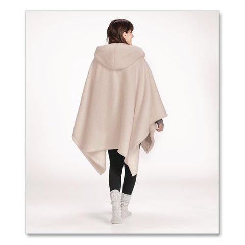 Cozy Sherpa Wearable Throw, 58 X 60, Heritage Tan
