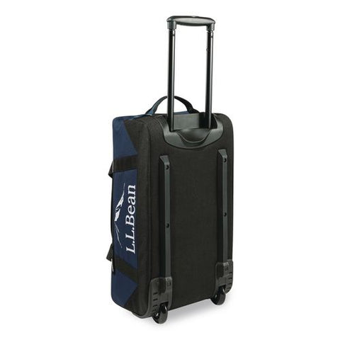 Adventure 22" Polyester Telescoping Carry-on Travel Duffel With Wheels, 22 X 12 X 9, Navy