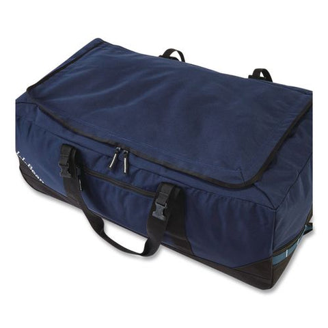 Adventure 22" Polyester Telescoping Carry-on Travel Duffel With Wheels, 22 X 12 X 9, Navy