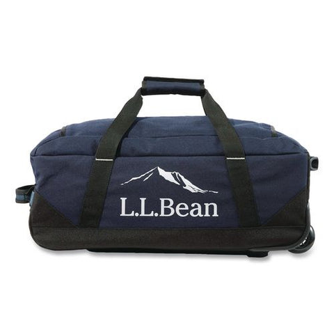 Adventure 22" Polyester Telescoping Carry-on Travel Duffel With Wheels, 22 X 12 X 9, Navy