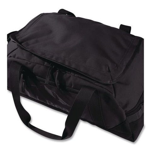 Adventure 22" Polyester Carry-on Travel Duffel, 22 X 13 X 9, Black